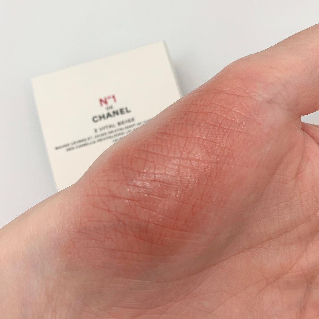 リップ&チーク ボーム N°1 ドゥ シャネル/CHANEL/口紅を使ったクチコミ(4枚目)