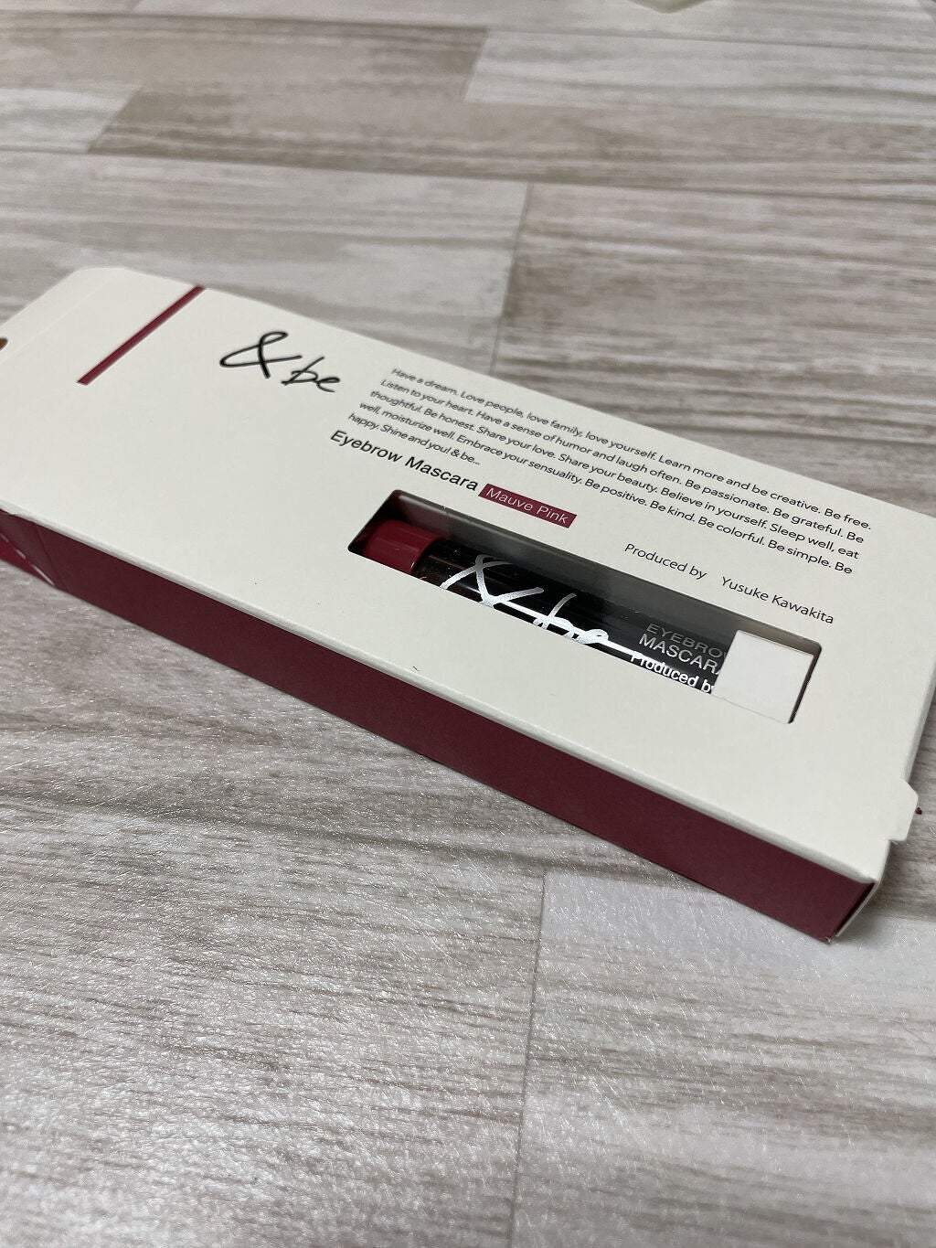 &be アイブロウマスカラ/&be/眉マスカラを使ったクチコミ(3枚目)