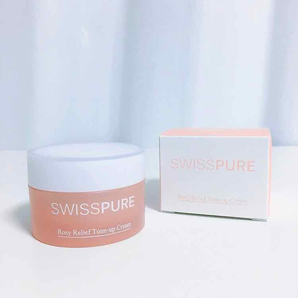Rosy Relief Tone-up Cream/SWISSPURE/化粧下地を使ったクチコミ（1枚目）