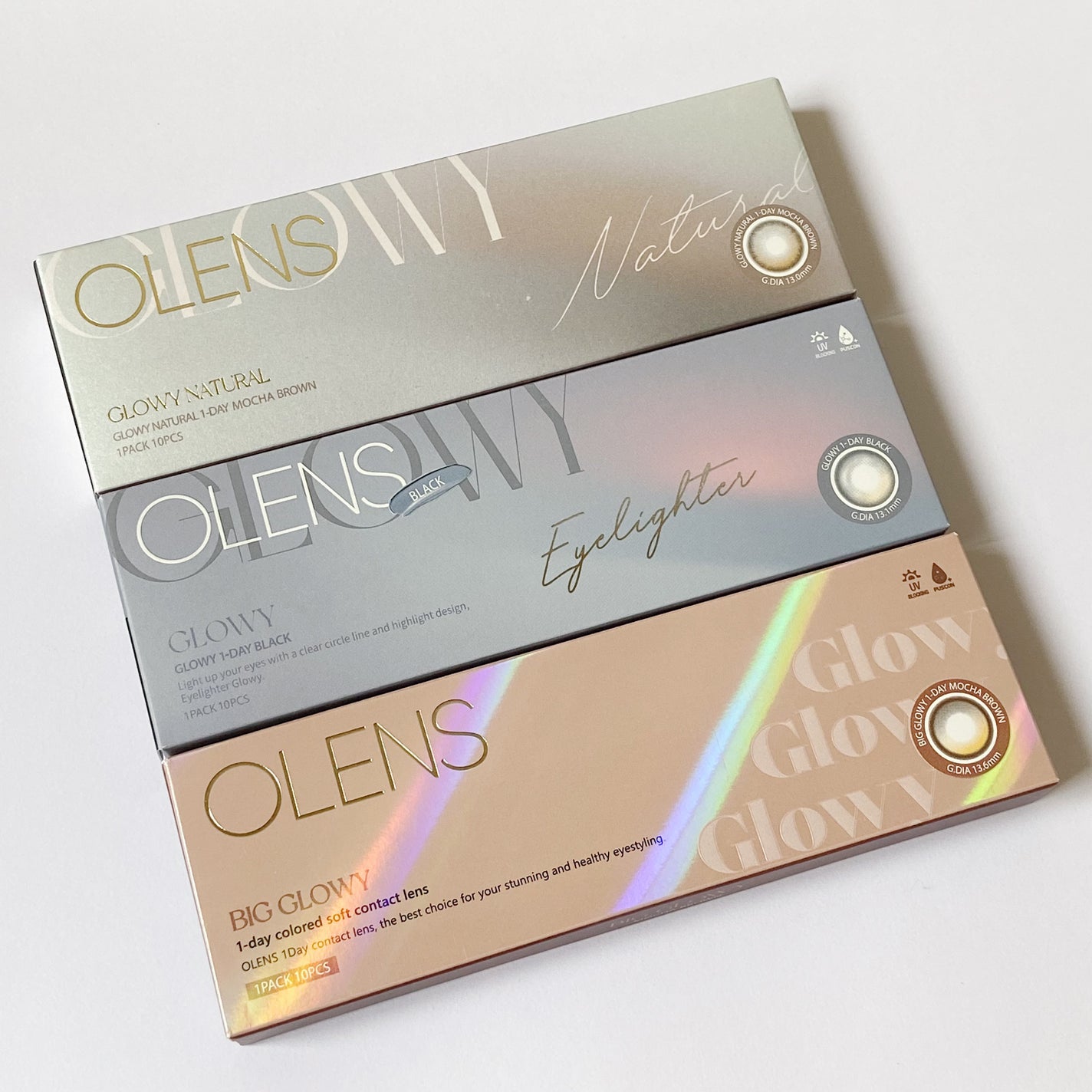 Glowy 1day/OLENS/ワンデー(1DAY)カラコンを使ったクチコミ(6枚目)