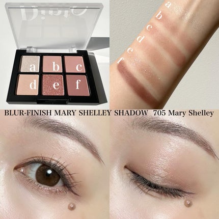 ブラーフィニシュシャドウパレット/Dinto/アイシャドウパレットを使ったクチコミ(2枚目)