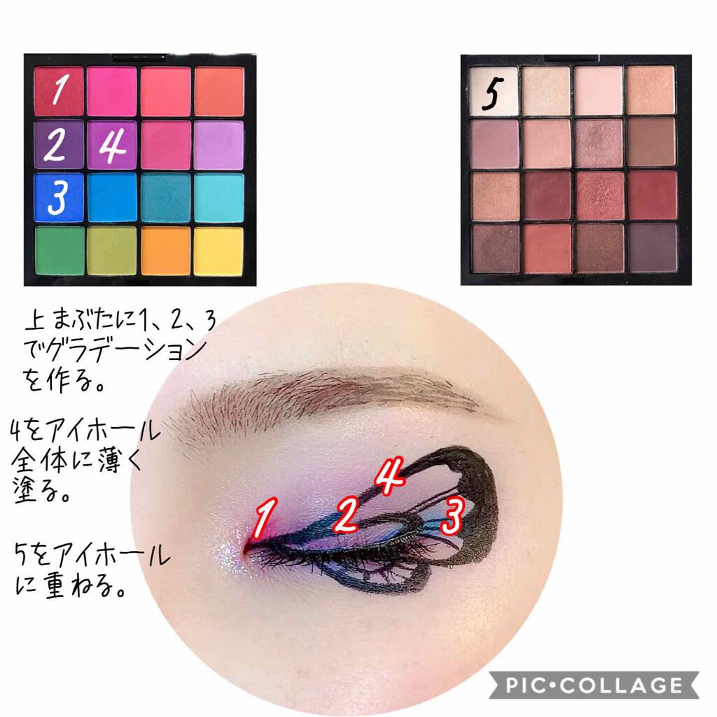 UT シャドウ パレット/NYX Professional Makeup/アイシャドウパレットを使ったクチコミ(2枚目)