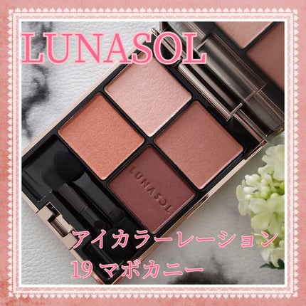 アイカラーレーション/LUNASOL/アイシャドウパレットを使ったクチコミ(1枚目)