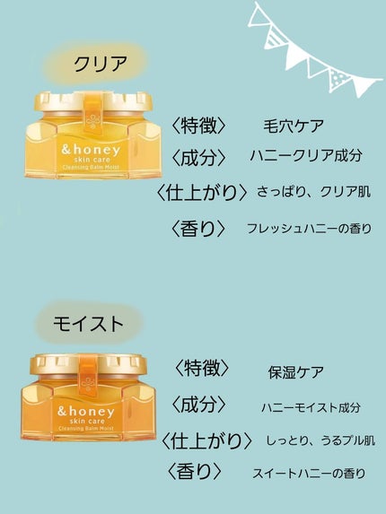 &honey クレンジングバーム モイスト/&honey/クレンジングバームを使ったクチコミ(3枚目)