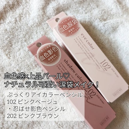 ぷっくりアイカラーペンシル/ミゼルエディ/スティックアイシャドウを使ったクチコミ(2枚目)