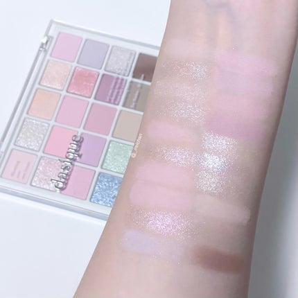 ムードシャドウパレット/dasique/アイシャドウパレットを使ったクチコミ(4枚目)