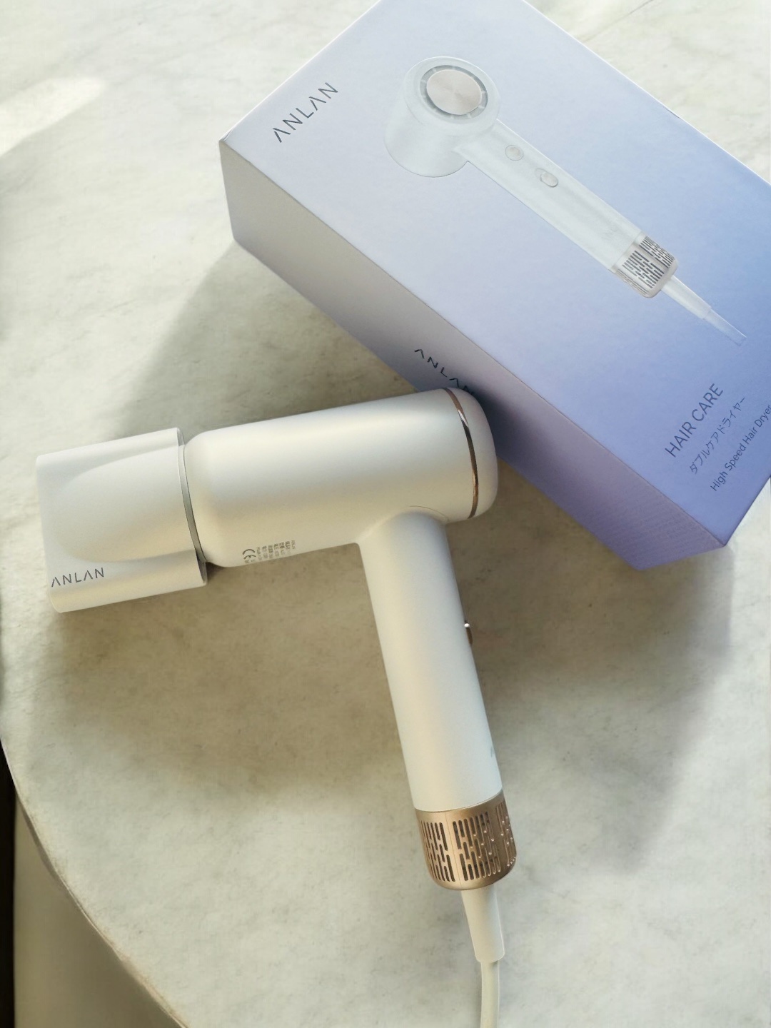 ダブルケアドライヤーse/ANLAN/ドライヤーを使ったクチコミ（3枚目）