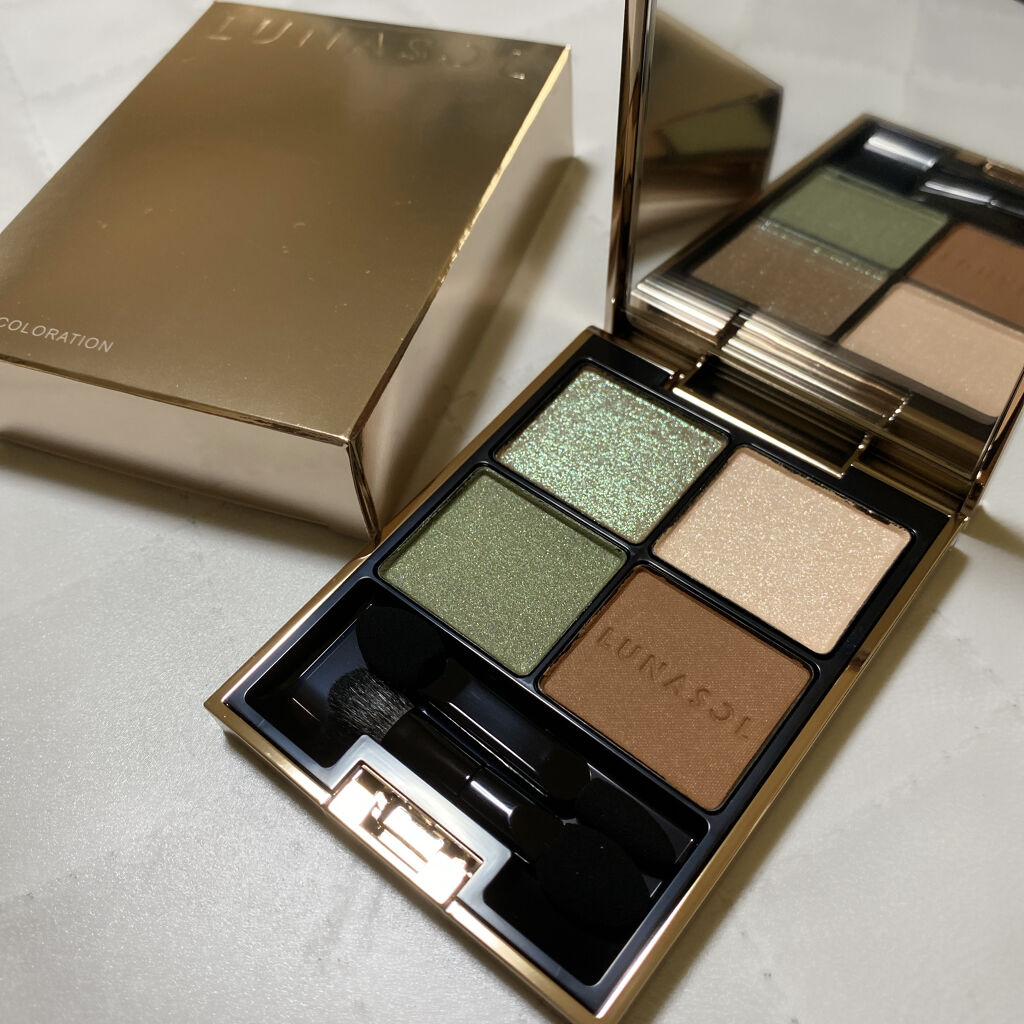 アイカラーレーション EX09（限定発売）/LUNASOL/アイシャドウパレットを使ったクチコミ（1枚目）