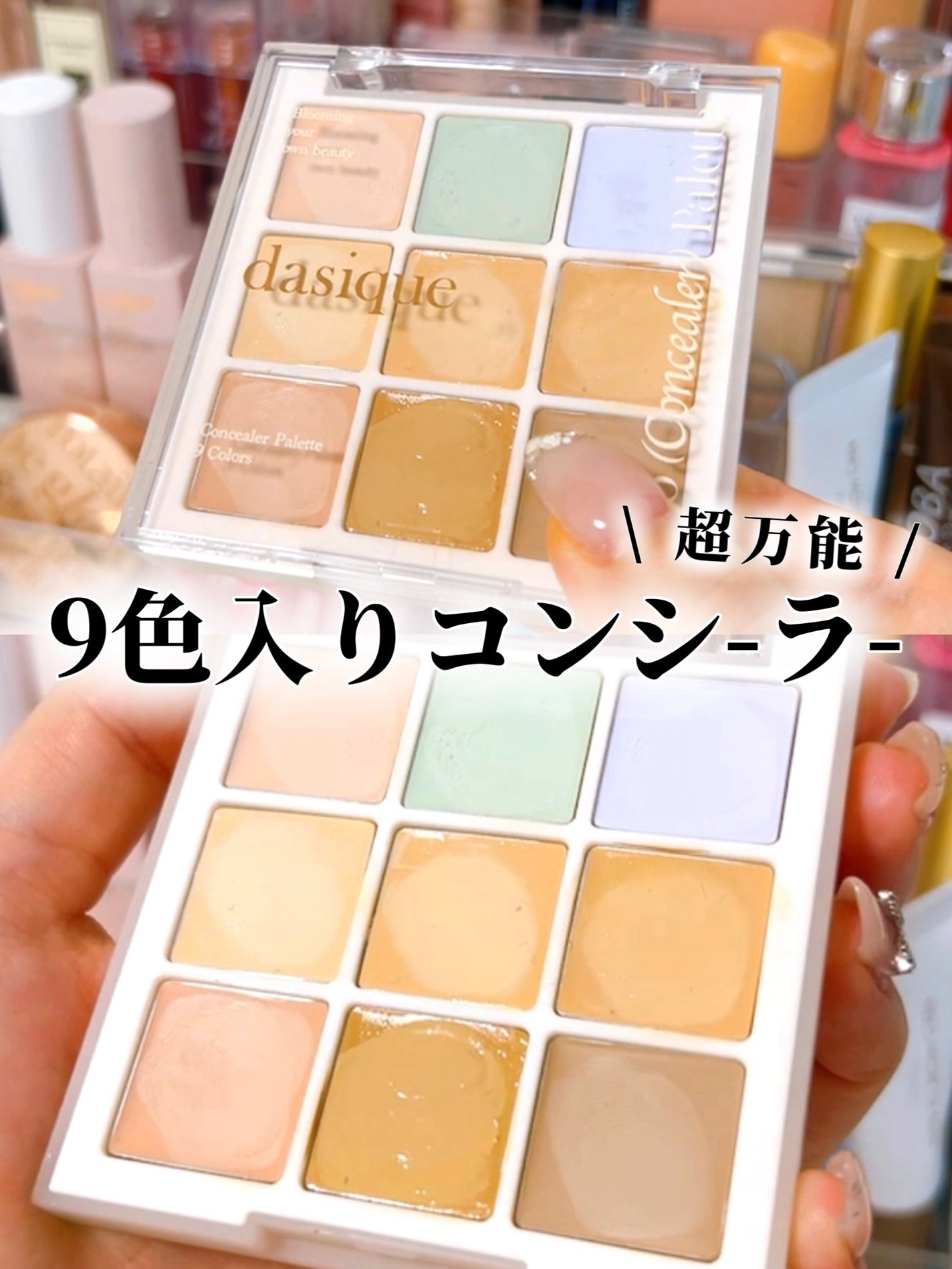 プロコンシーラーパレット/dasique/パレットコンシーラーを使ったクチコミ(1枚目)