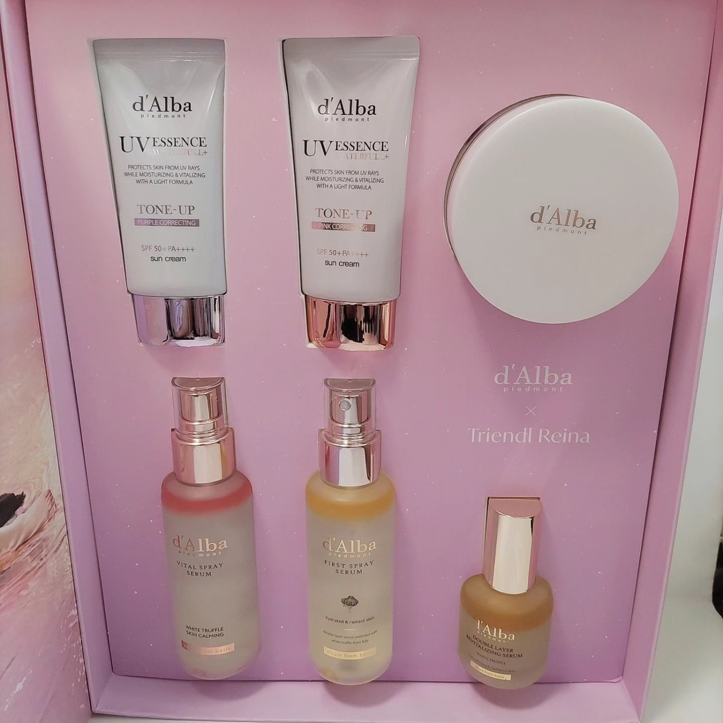 ホワイトトリュフダブルレイヤーリバイタライジングセラム/ダルバ/美容液を使ったクチコミ（3枚目）