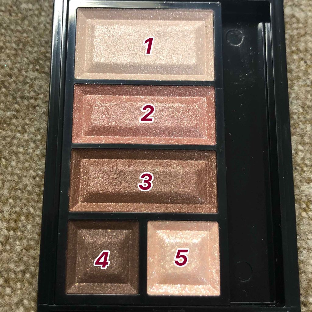 ショコラスウィート アイズ/リンメル ロンドン/アイシャドウパレットを使ったクチコミ（2枚目）