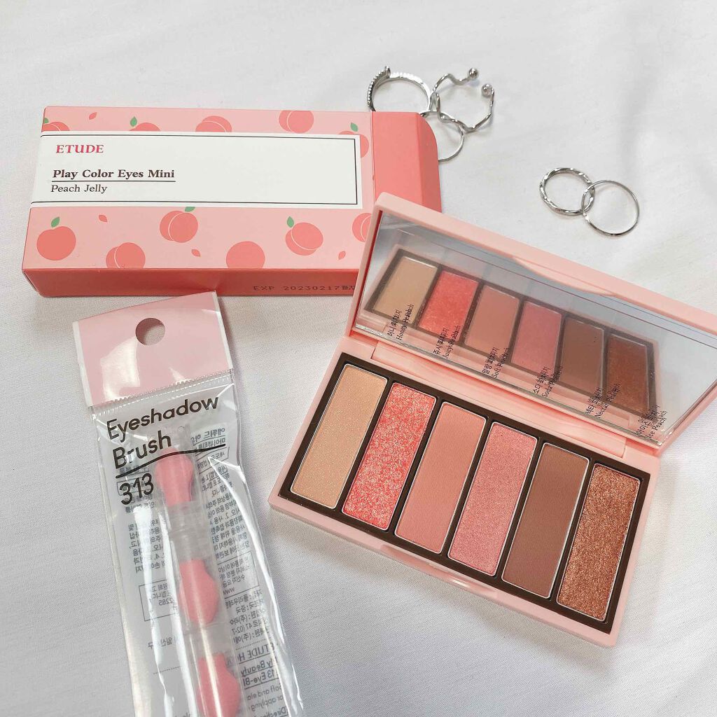 プレイカラーアイズミニ/ETUDE/アイシャドウパレットを使ったクチコミ（1枚目）