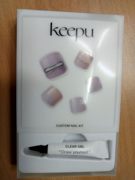 セルフカスタム ネイルシール/KEEPU/ネイルシールを使ったクチコミ(1枚目)