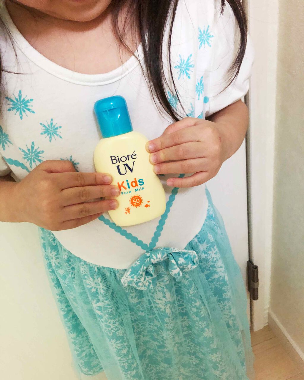 ビオレUV キッズピュアミルク/ビオレ/日焼け止めミルクを使ったクチコミ（1枚目）