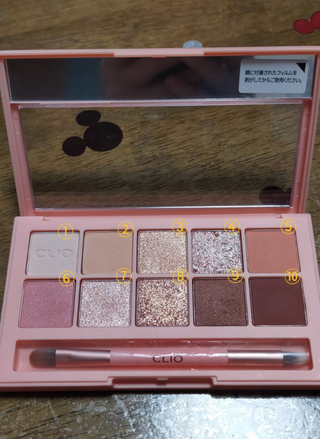 プロ アイ パレット/CLIO/アイシャドウパレットを使ったクチコミ（2枚目）