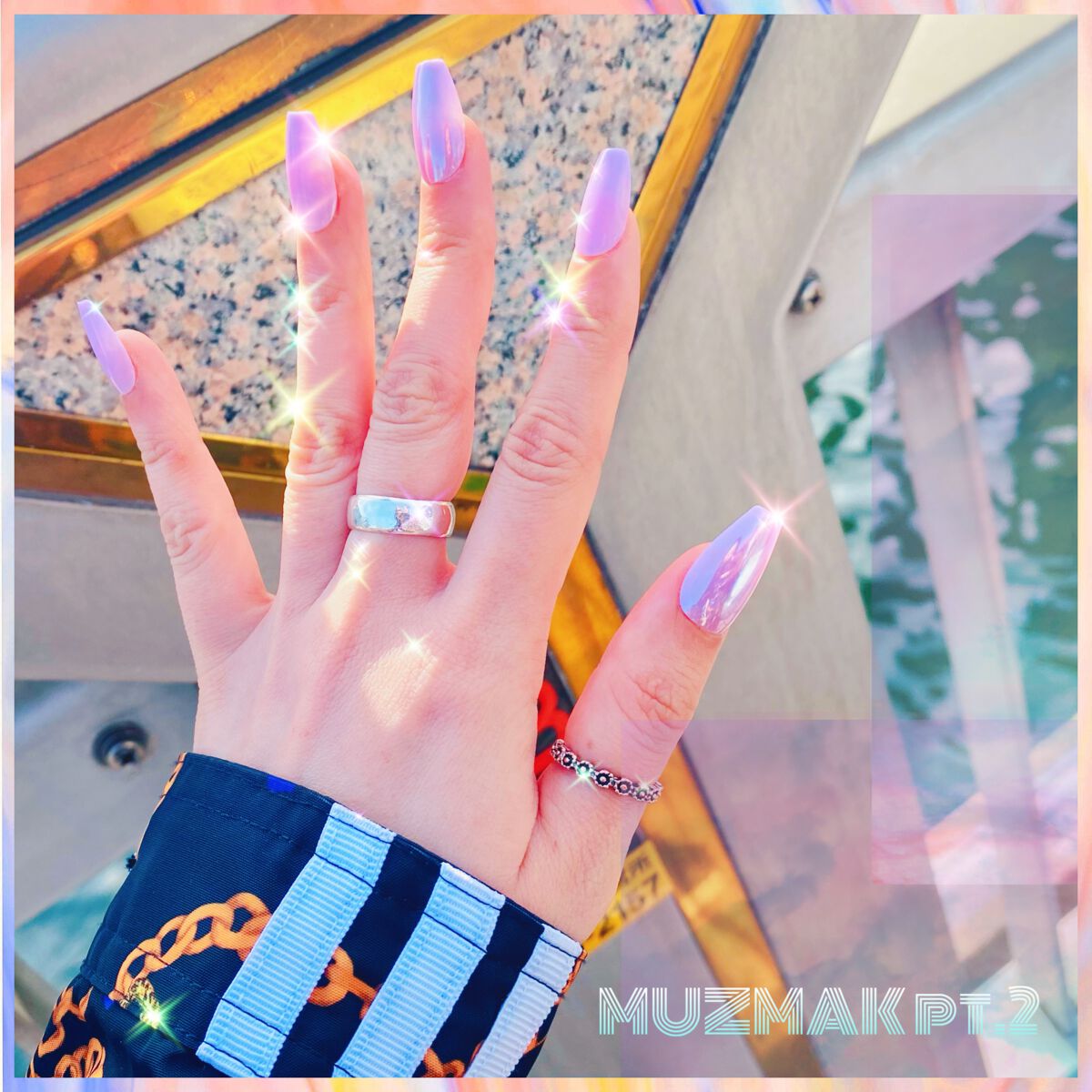 TPUネイルチップ(shape:Coffin)/Muzmak/ネイルチップ・パーツを使ったクチコミ(1枚目)