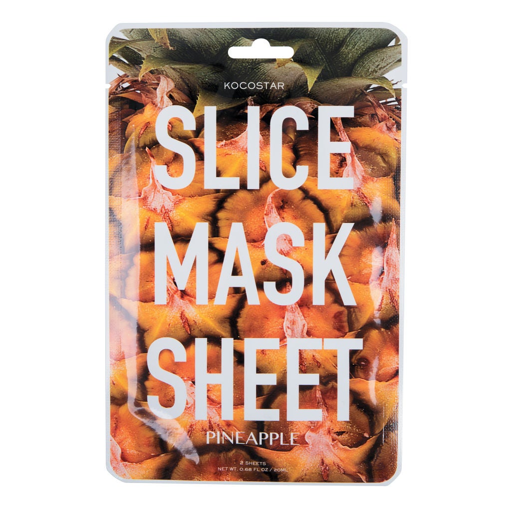 Slice mask sheet パイナップル KOCOSTAR(ココスター)