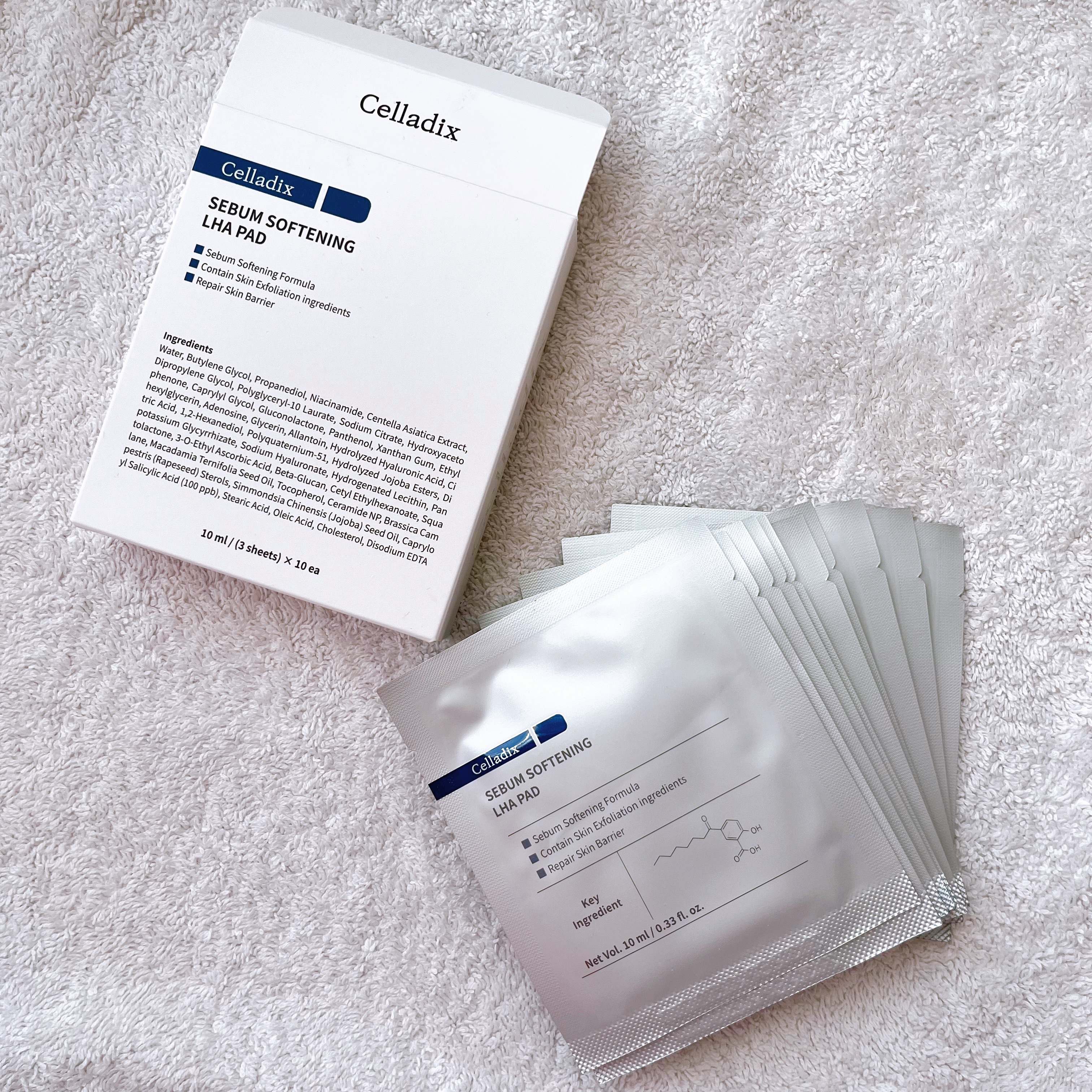 セバムソフトニング131LHAピーリングパッド/Celladix/トナーパッドを使ったクチコミ（1枚目）