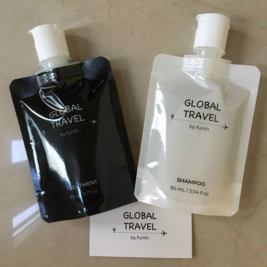 シャンプー／トリートメント/GLOBAL TRAVEL/市販シャンプーを使ったクチコミ（1枚目）