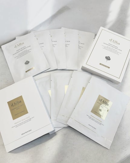 ホワイトトリュフナリシングトリートメントマスク/ダルバ/シートマスク・パックを使ったクチコミ(1枚目)