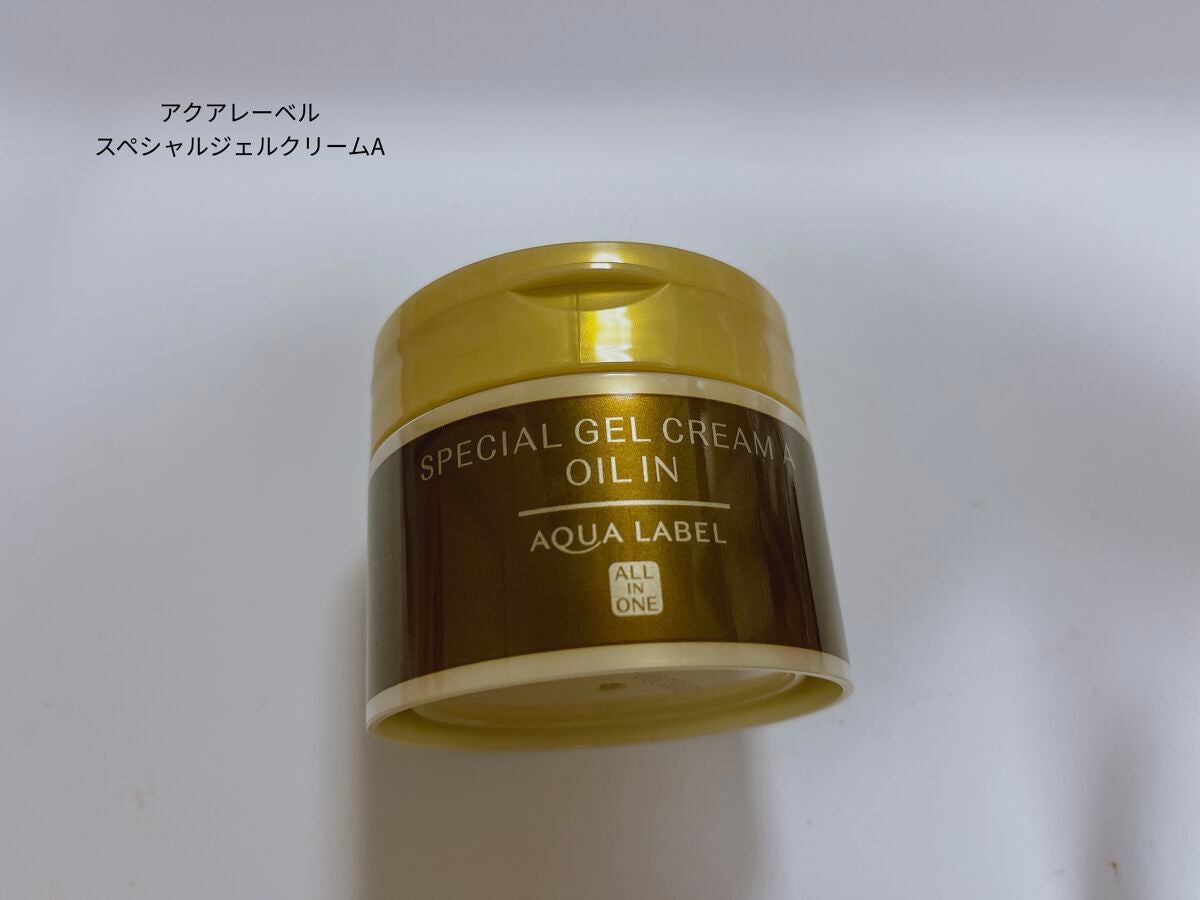 スペシャルジェルクリームA(オイルイン)/アクアレーベル/オールインワン化粧品を使ったクチコミ(1枚目)