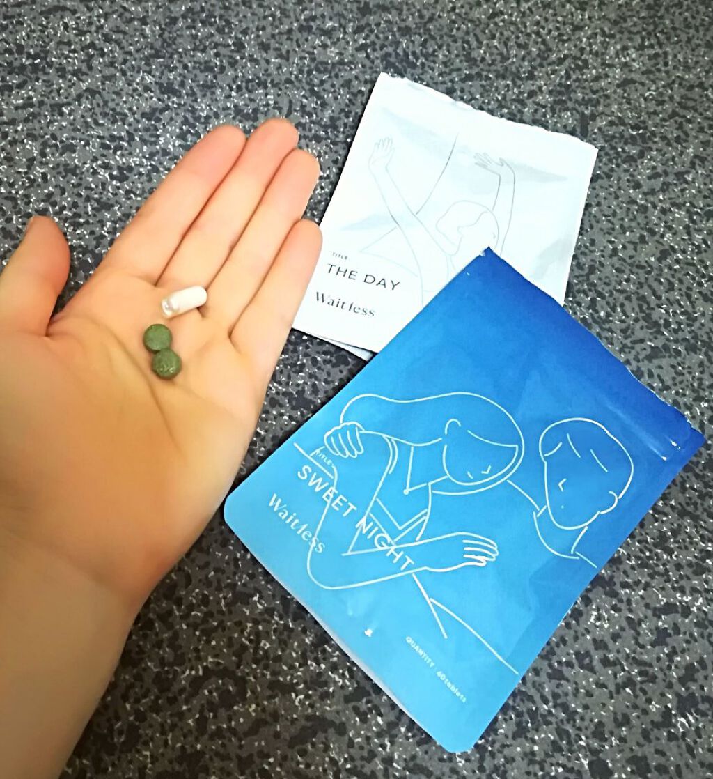 Waitlessパーソナライズサプリ/Sparty/ボディサプリメントを使ったクチコミ（2枚目）