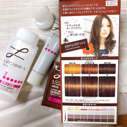 ミルクジャムヘアカラー/ルシードエル/ヘアカラーを使ったクチコミ(3枚目)