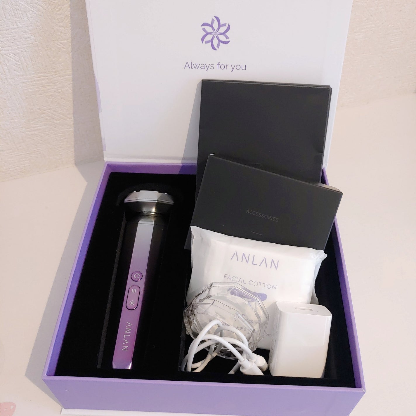 RF温冷美顔器/ANLAN/美顔器・マッサージを使ったクチコミ(2枚目)