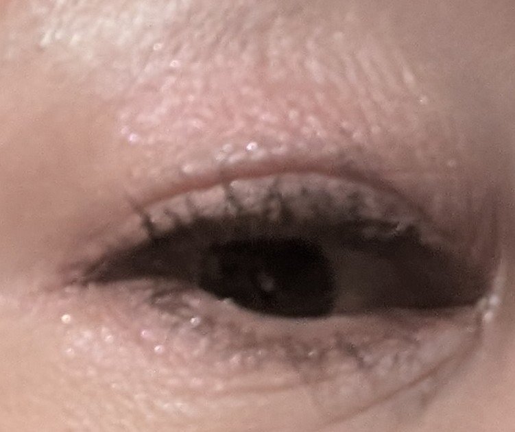 ジェル アイライナー/ちふれ/ジェルアイライナーを使ったクチコミ（2枚目）