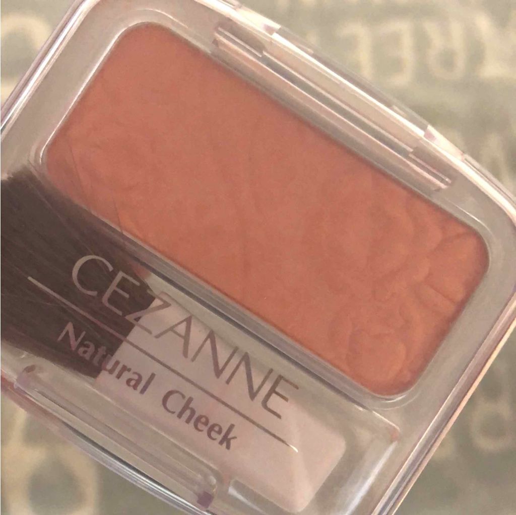 ナチュラル チークN/CEZANNE/パウダーチークを使ったクチコミ（1枚目）