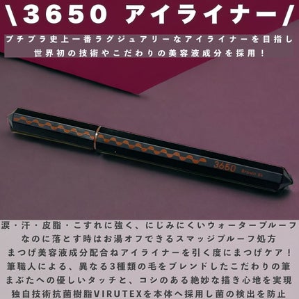 リキッドアイライナー /3650/リキッドアイライナーを使ったクチコミ(2枚目)