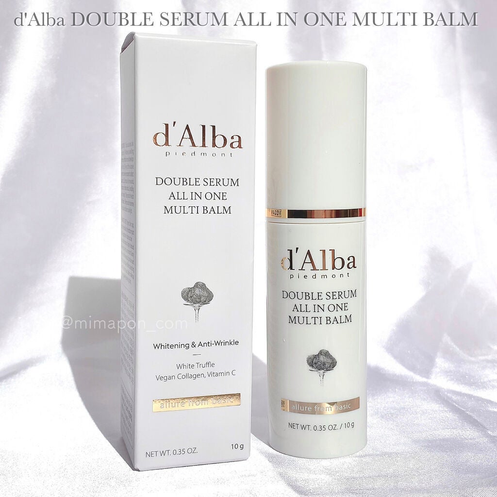 ダブルセラムオールインワンマルチバーム/ダルバ/フェイスバームを使ったクチコミ(7枚目)