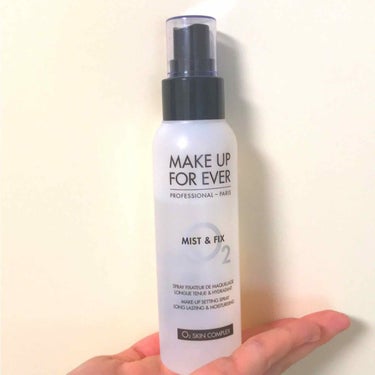 ミスト＆フィックス/MAKE UP FOR EVER/ミスト状化粧水を使ったクチコミ（1枚目）