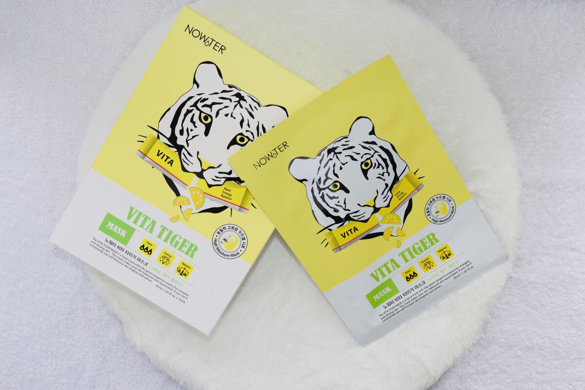 ビタタイガーマスク/NOWATER/シートマスク・パックを使ったクチコミ（1枚目）