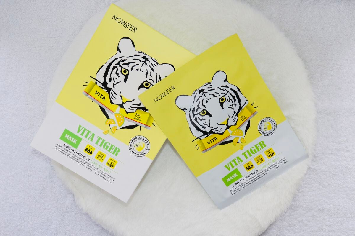 ビタタイガーマスク/NOWATER/シートマスク・パックを使ったクチコミ(1枚目)