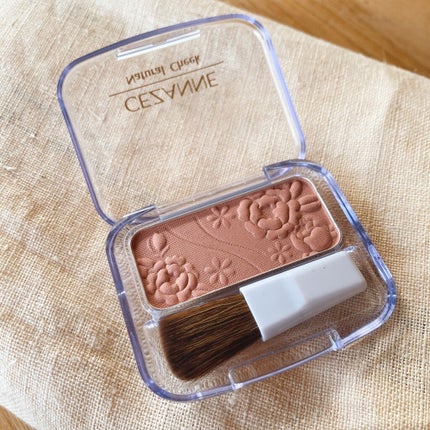 ナチュラル チークN/CEZANNE/パウダーチークを使ったクチコミ(1枚目)