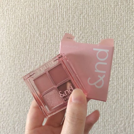 アンドバイロムアンド メロウアイパレット/&nd by rom&nd/アイシャドウパレットを使ったクチコミ(1枚目)