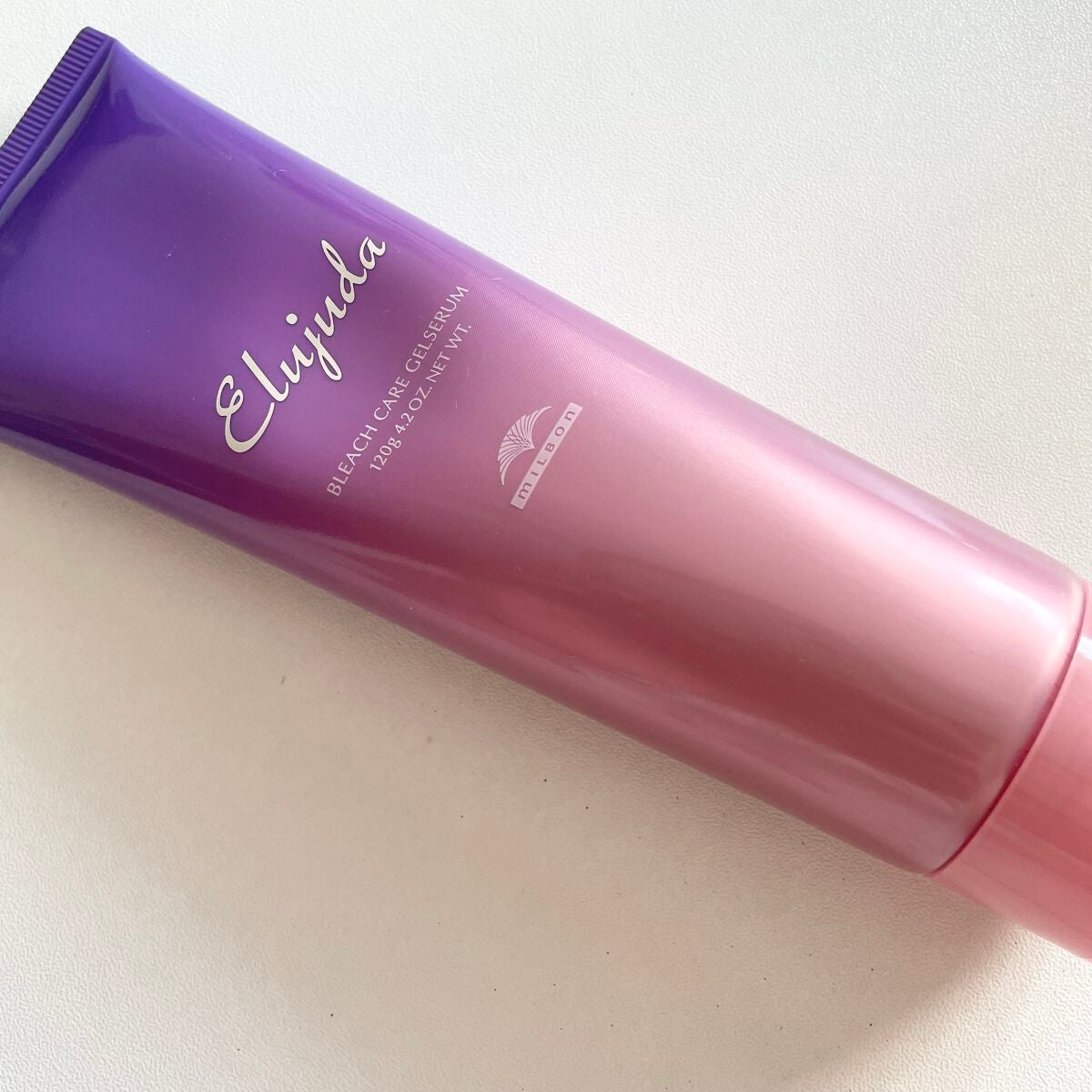 エルジューダ ブリーチケア ジェルセラム/ミルボン/洗い流すヘアトリートメントを使ったクチコミ(1枚目)