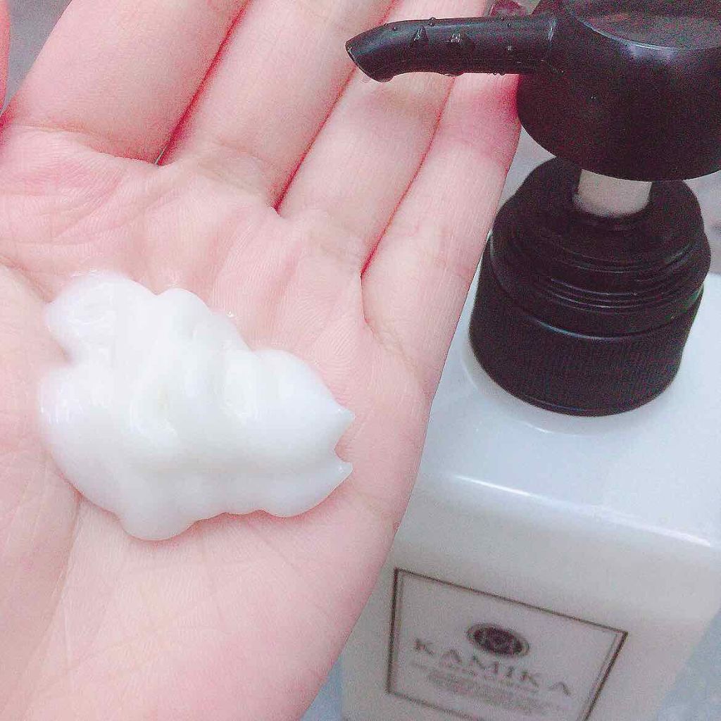 黒髪クリームシャンプー/KAMIKA/シャンプー・コンディショナーを使ったクチコミ(2枚目)