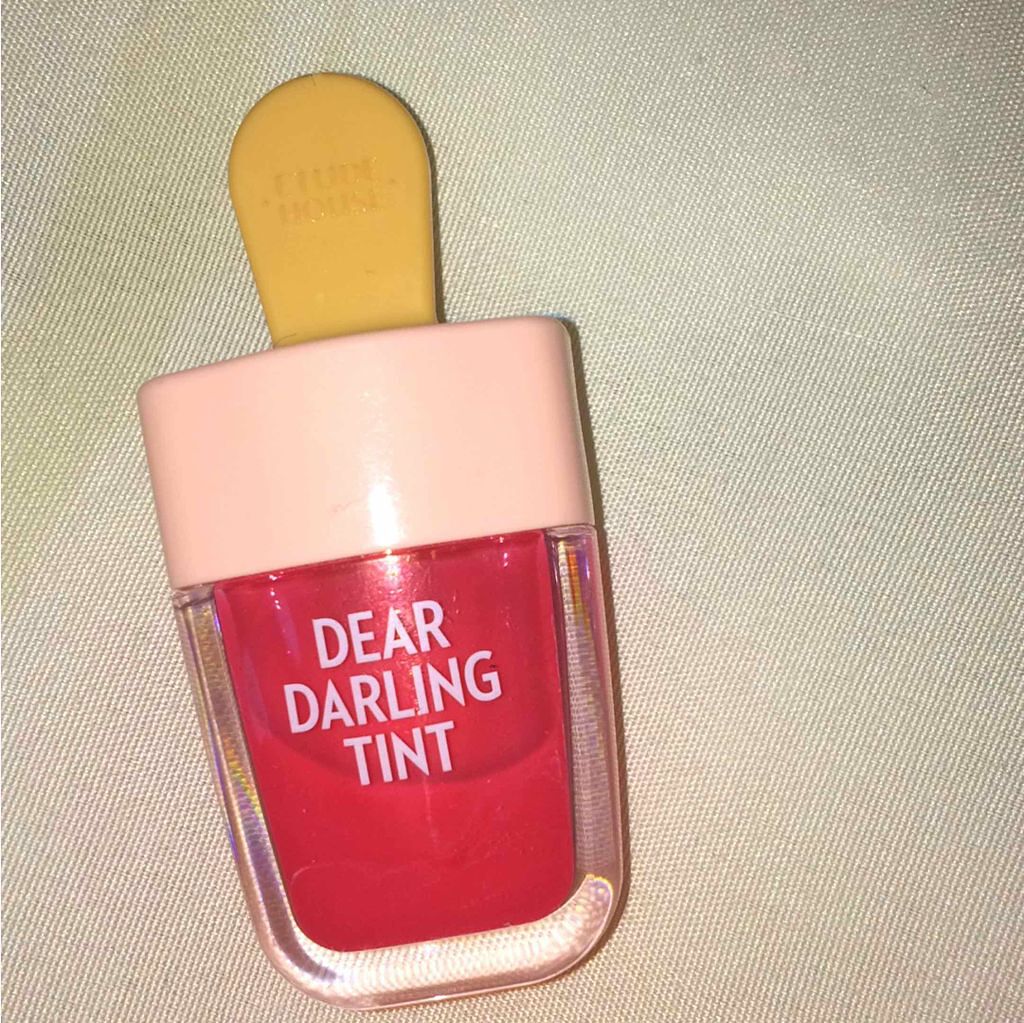 ディアダーリン ウォータージェルティント （アイスティント）/ETUDE/口紅を使ったクチコミ（1枚目）