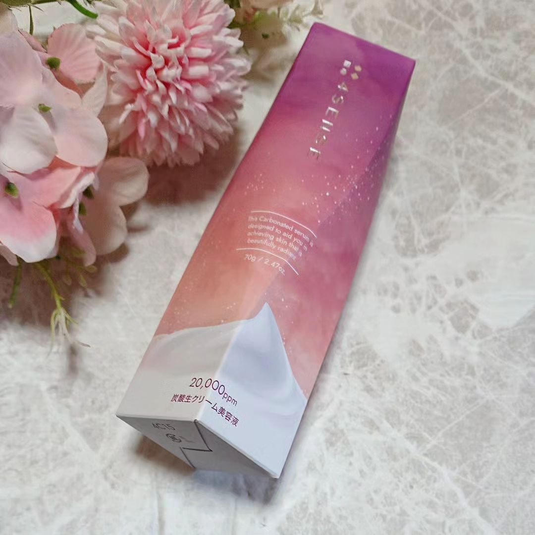 フォーセンス　炭酸生クリームセラム/4SENSE/美容液を使ったクチコミ（2枚目）