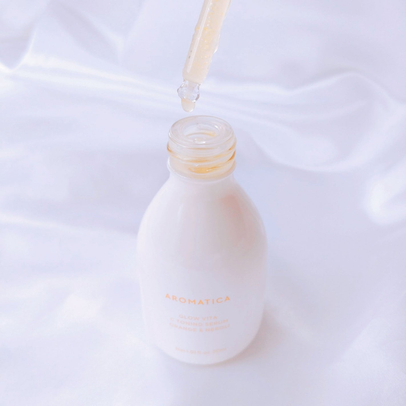 グロービタCトーニングセラム/AROMATICA/美容液を使ったクチコミ(4枚目)