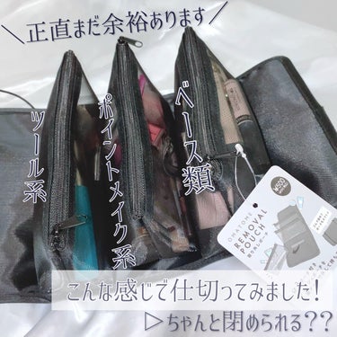 OMATOME REMOVAL POUCH/iLLusie300/その他を使ったクチコミ（4枚目）