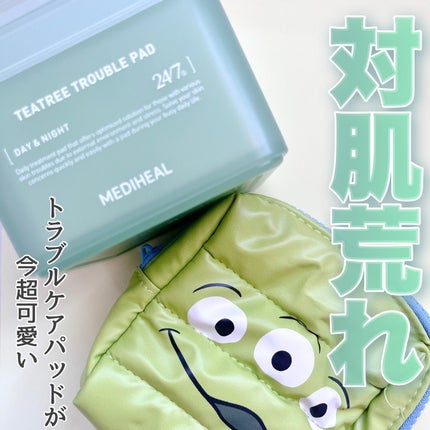 ティーツリー トラブルパッド/MEDIHEAL/トナーパッドを使ったクチコミ(1枚目)