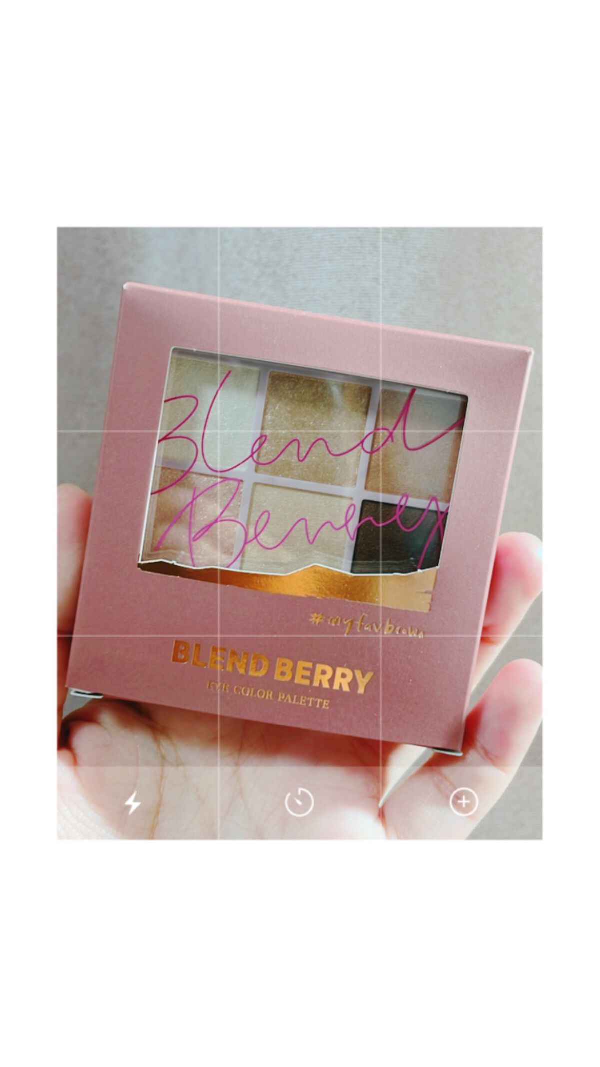 オーラクリエイション/BLEND BERRY/アイシャドウパレットを使ったクチコミ(1枚目)