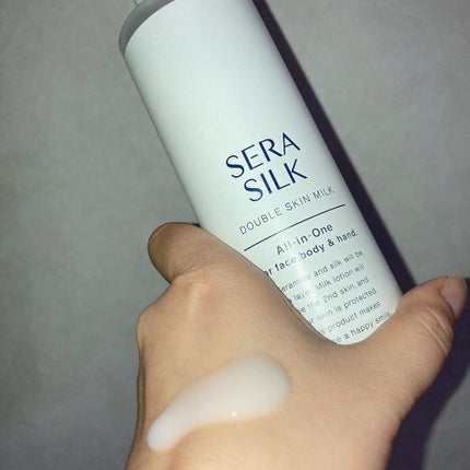 ダブルスキンミルク/セラシルク /ボディミルクを使ったクチコミ(2枚目)