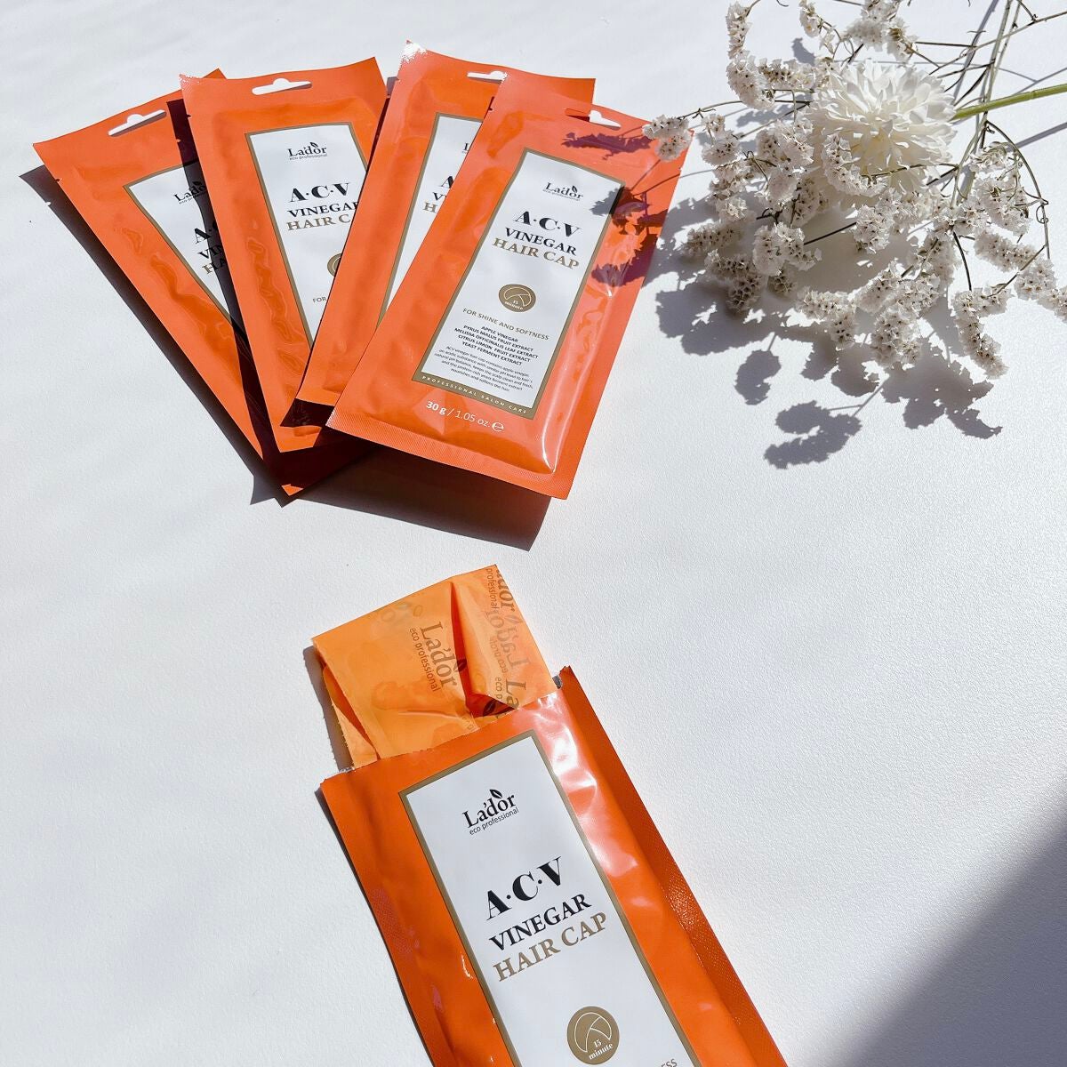 ACV VINEGAR HAIR CAP /La'dor/アウトバストリートメントを使ったクチコミ(3枚目)