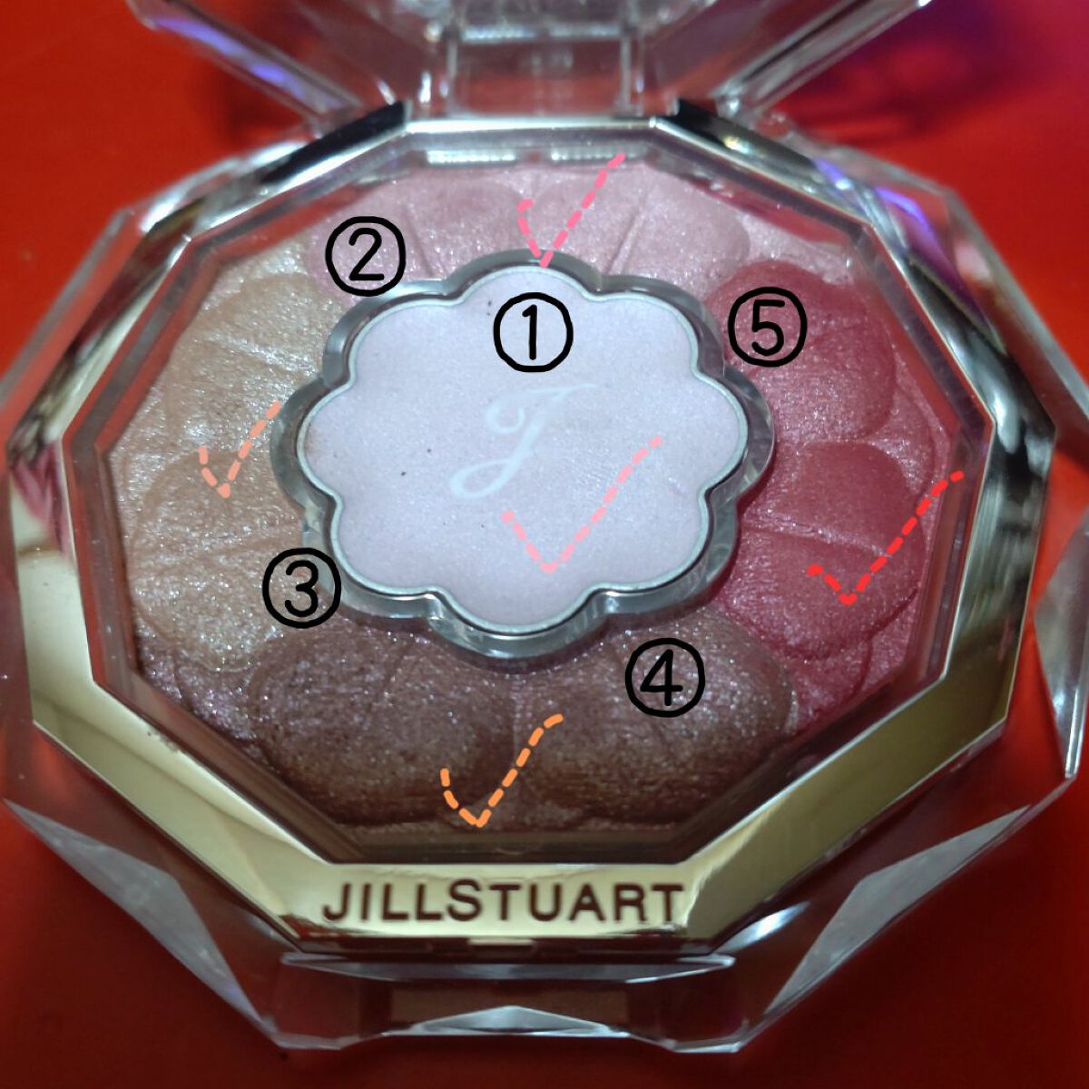 ジルスチュアート ブルーミングラッシュ　ニュアンスカーラー 05 tangerine drop/JILL STUART/マスカラを使ったクチコミ（2枚目）