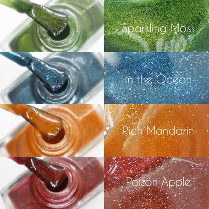 TONE DROP ネイルポリッシュ 023 Sparkling Moss/D-UP/マニキュアを使ったクチコミ(2枚目)