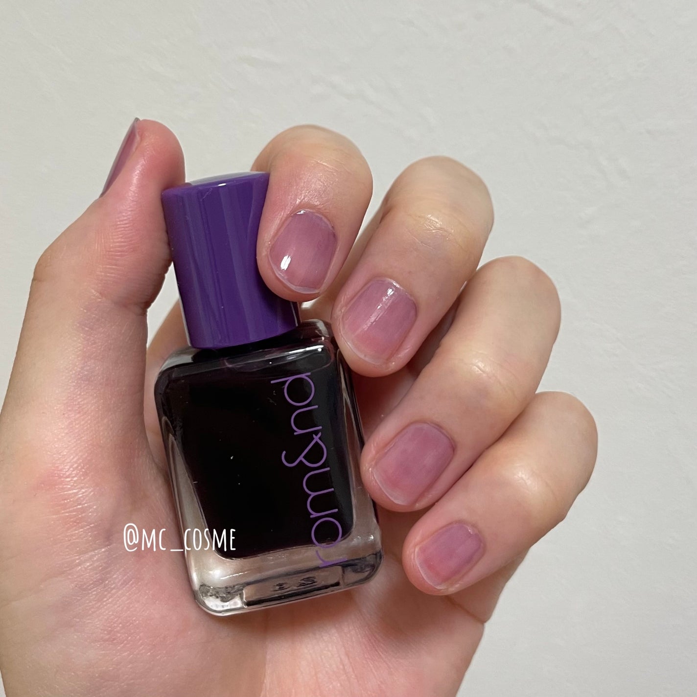 ムードペブルネイル/rom&nd/マニキュアを使ったクチコミ(2枚目)